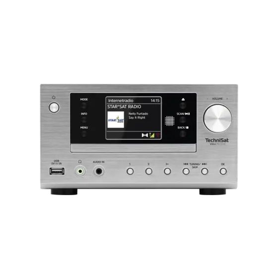Viola 700CD IR Heim-Audio-Mikrosystem DAB, DAB+, FM 40 W Bluetooth  (Schwarz) 