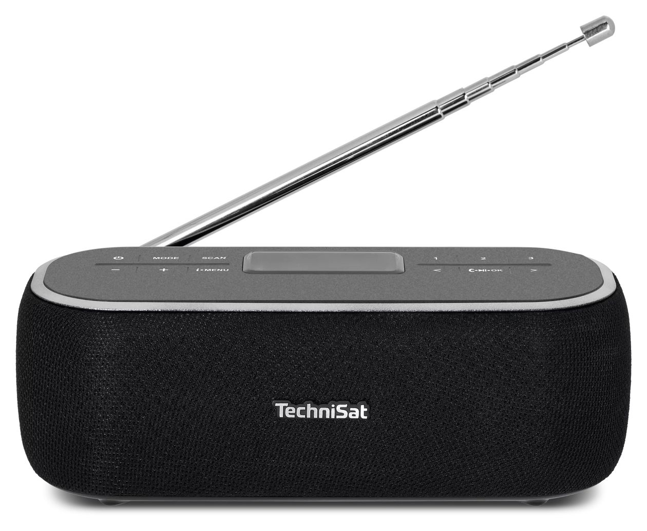 Viola BT1 Bluetooth DAB+, FM Radio Tragbar  (Schwarz, Grau) 