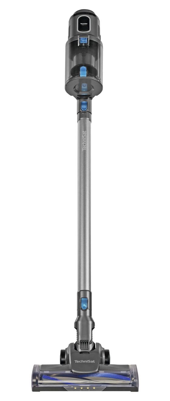 Viola VC6 Handstaubsauger mit Staubbeutel bis 60 min Laufzeit 28,8 V HEPA  (Anthrazit, Silber) 