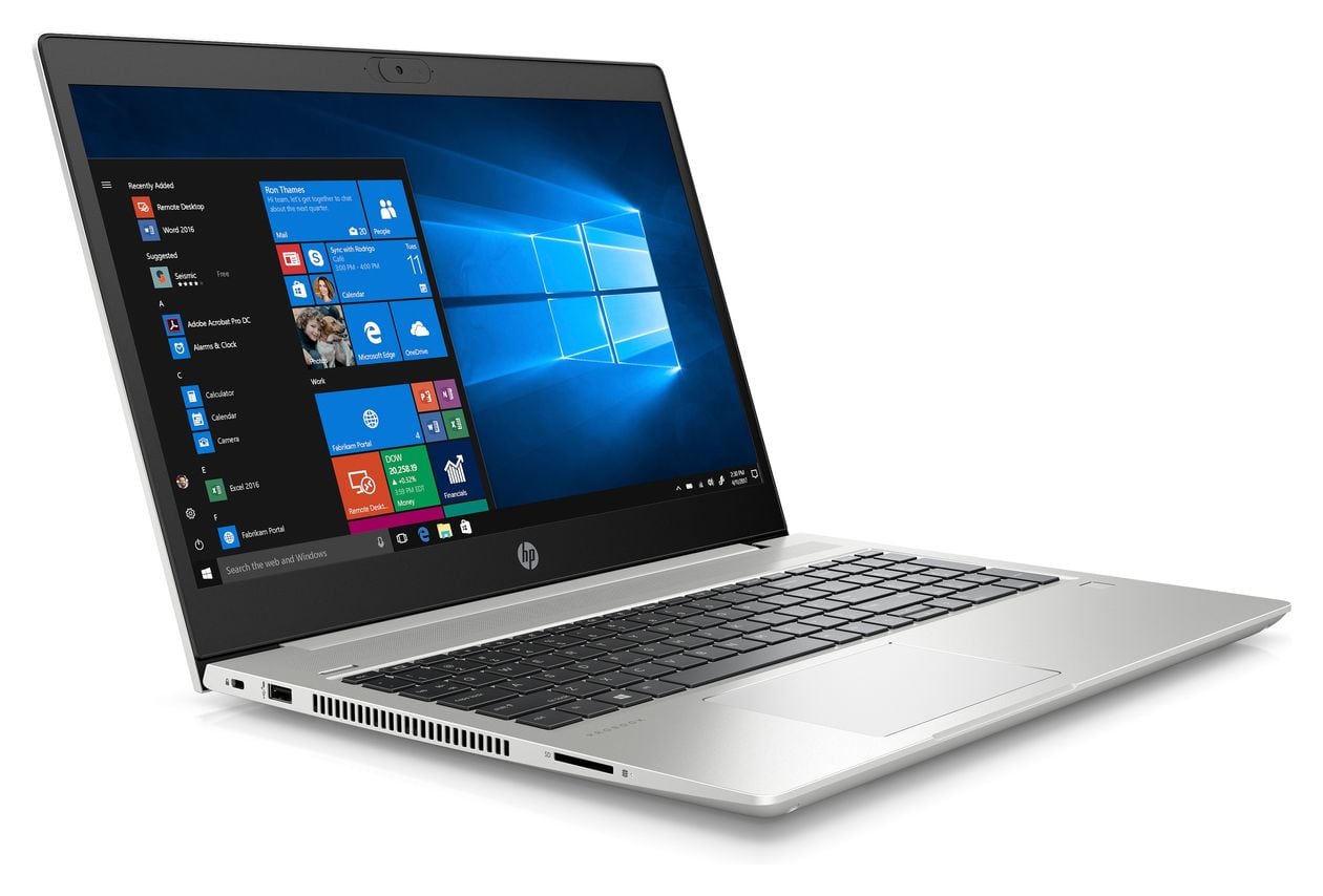 HP ProBook 450 G7 Refurbished Full HD Notebook 39,6 cm (15.6 Zoll) 1920 x 1080 Pixel 256 GB SSD 4G Windows 10 Pro Intel® Core™ i5 max. 4,2 GHz  (Silber) 