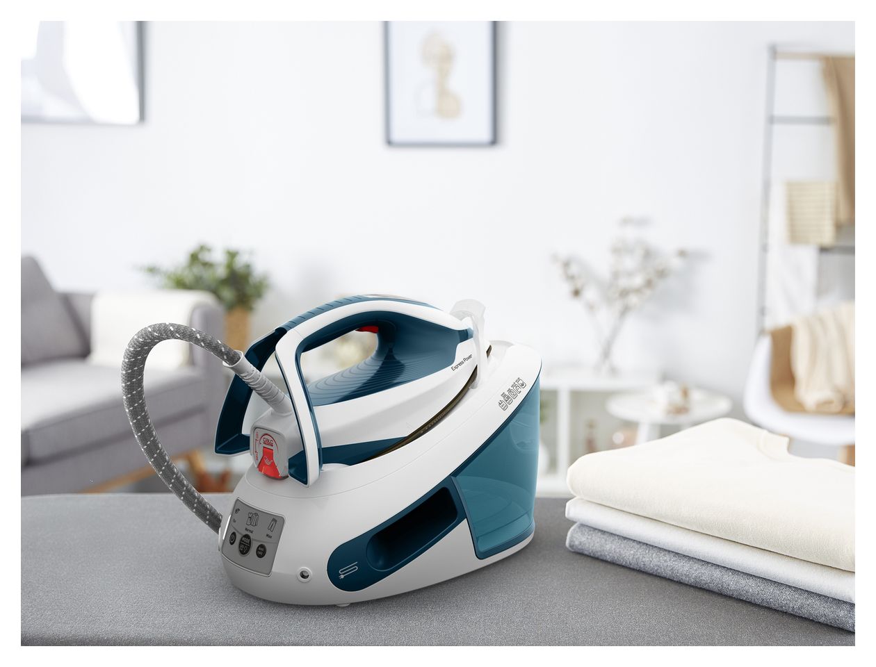 SV8111 Express Power Dampfbügelstation 120 g/min  (Blau, Weiß) 