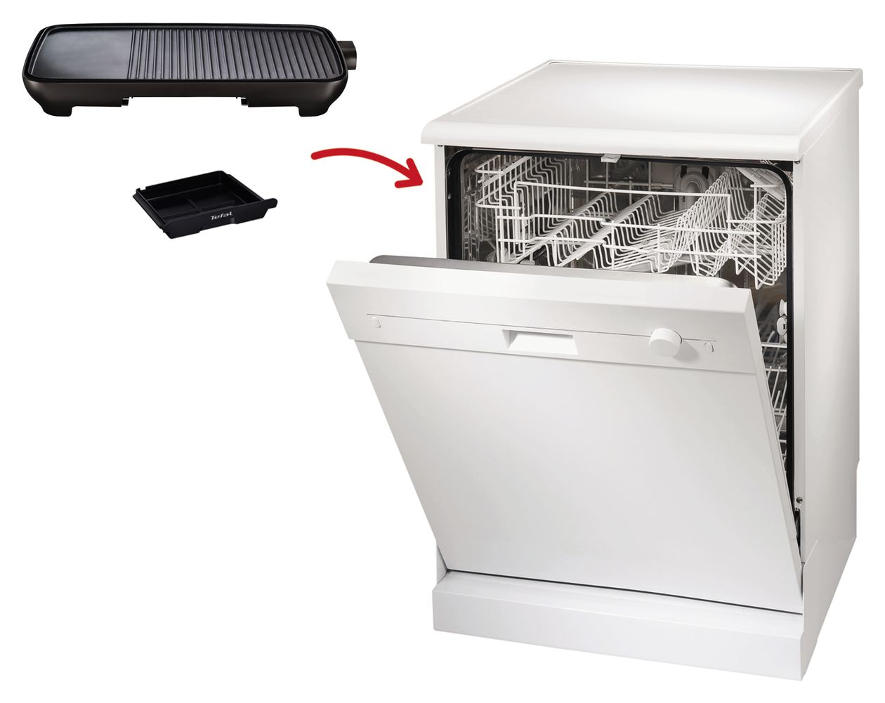 TG3918 Malaga Tischgrill mit 190 x 235 mm Fläche  (Schwarz) 