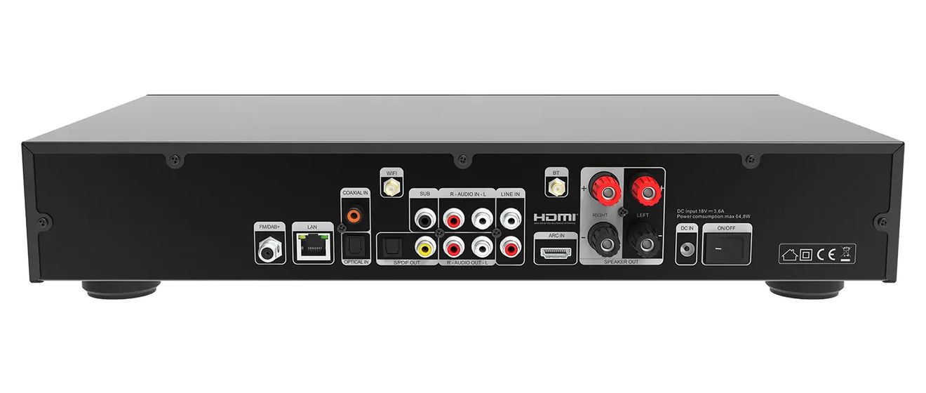 Top 550 Bluetooth DAB+, FM Radio Internet  (Schwarz, Metallisch) 