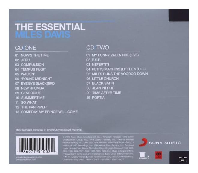 The Essential Miles Davis 