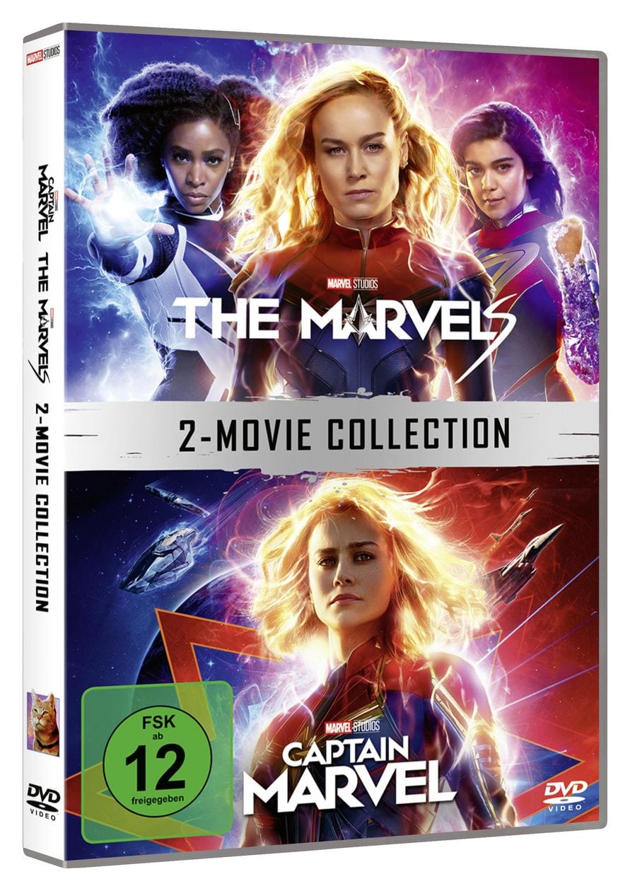 The Marvels / Captain Marvel 2-Movie Collection (DVD) 