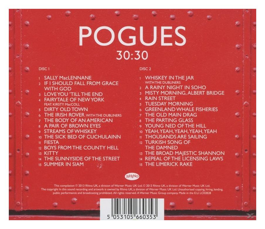 The Pogues - 30:30 The Essential Collection 
