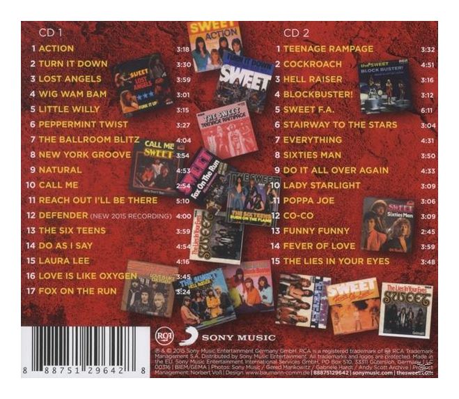 The Sweet - Action! The Ultimate Sweet Story (Anniversary Edit 