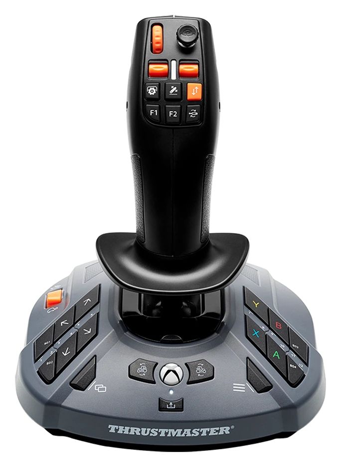 SimTask FarmStick X Joystick für PC, Xbox Series S, Xbox Series X  (Schwarz, Grau) 