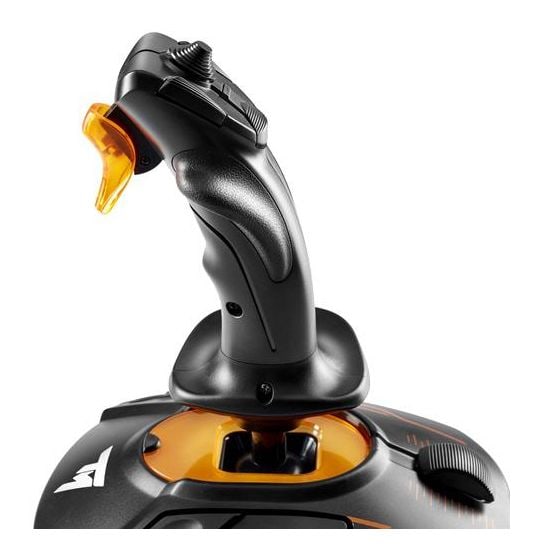 T-16000M FC S Analog / Digital Flightstick für PC  (Schwarz, Orange) 