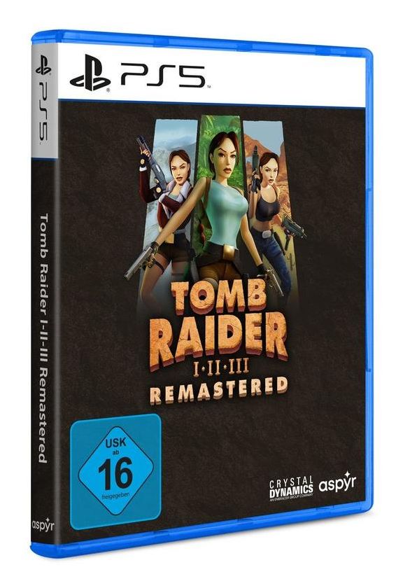 Tomb Raider I-III Remastered Starring Lara Croft (PlayStation 5) 