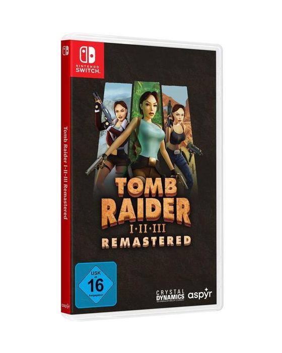 Tomb Raider I-III Remastered Starring Lara Croft (Nintendo Switch) 