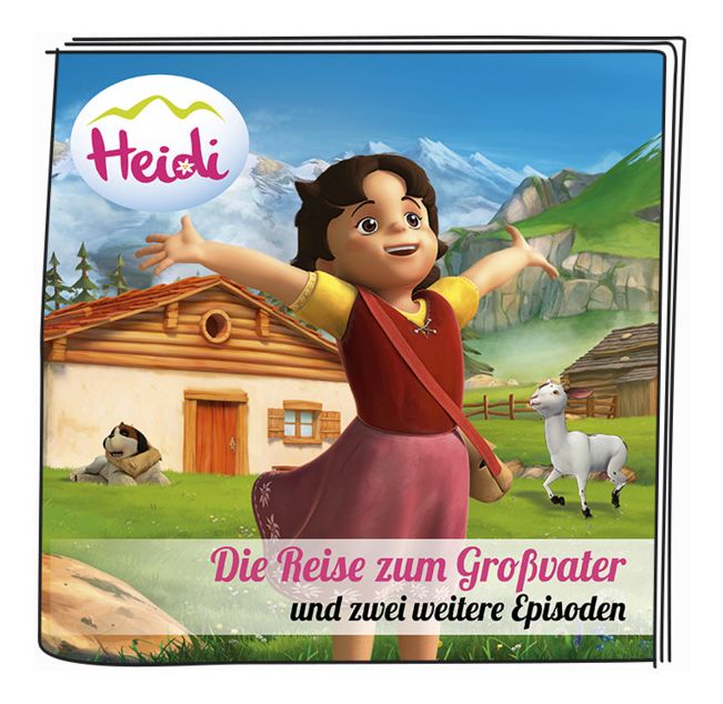 01-0032 Heidi - Die Reise zum Großvater 60 min (Beige, Grau, Mehrfarbig, Rot) 