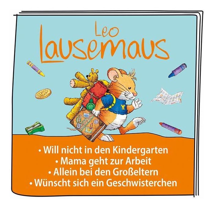 01-0157 Leo Lausemaus - Will nicht in den Kindergarten + Mama geht zur Arbeit + Allein bei den Großeltern + Wünscht sicht ein Geschwisterchen  (Mehrfarbig) 