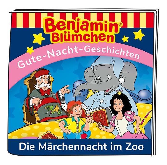 10000202 Benjamin Blümchen – Märchennacht im Zoo 44 min  (Blau, Grau, Rot) 