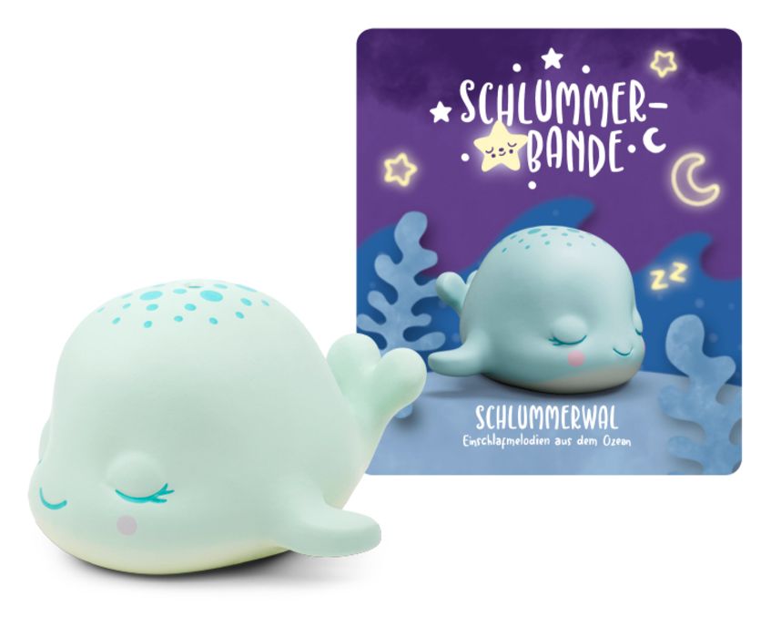 11000790 Schlummerbande Schlummerwal - Einschlafmelodien aus dem Ozean 140 min  (Grün, Mintfarbe) 