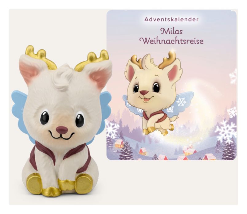 11000930 Adventskalender: Milas Weihnachtsreise 185 min (Blau, Weiß, Braun, Schwarz, Gold) 