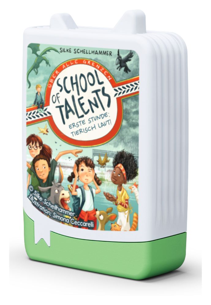 11002989 Book Tonie: School of Talents - Erste Stunde: Tierisch laut! 173 min  (Mehrfarbig) 