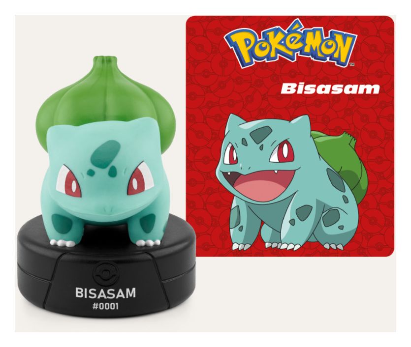 11003815 Pokemon - Bisasam 79 min (Türkis, Grün, Schwarz, Weiß, Rot) 