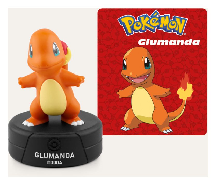 11003817 Pokemon - Glumanda 77 min (Schwarz, Gelb, Rot, Weiß) 