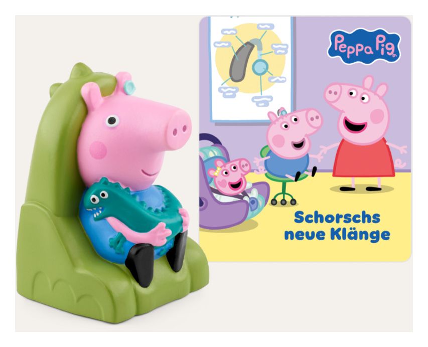 11003835 Peppa Pig - Schorschs neue Klänge 49 min (Pink, Grün, Schwarz, Weiß, Blau) 