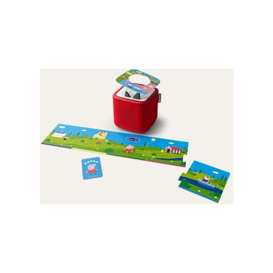 11004284 Tonieplay Peppa Pig: Ein Spieltag mit Peppa 60 min  (Braun/Gelb) 