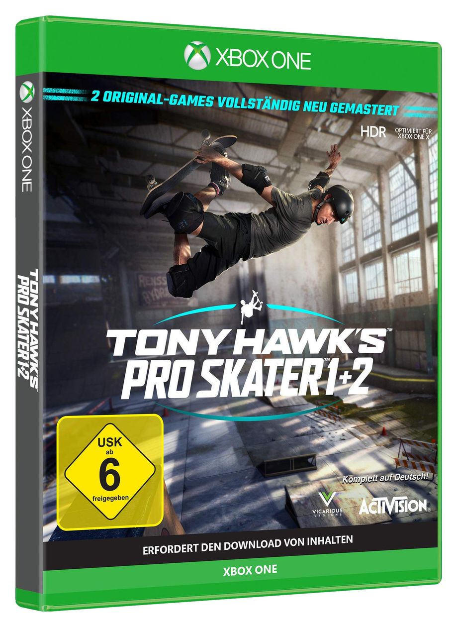 Tony Hawk's Pro Skater 1 + 2 (Xbox One) 