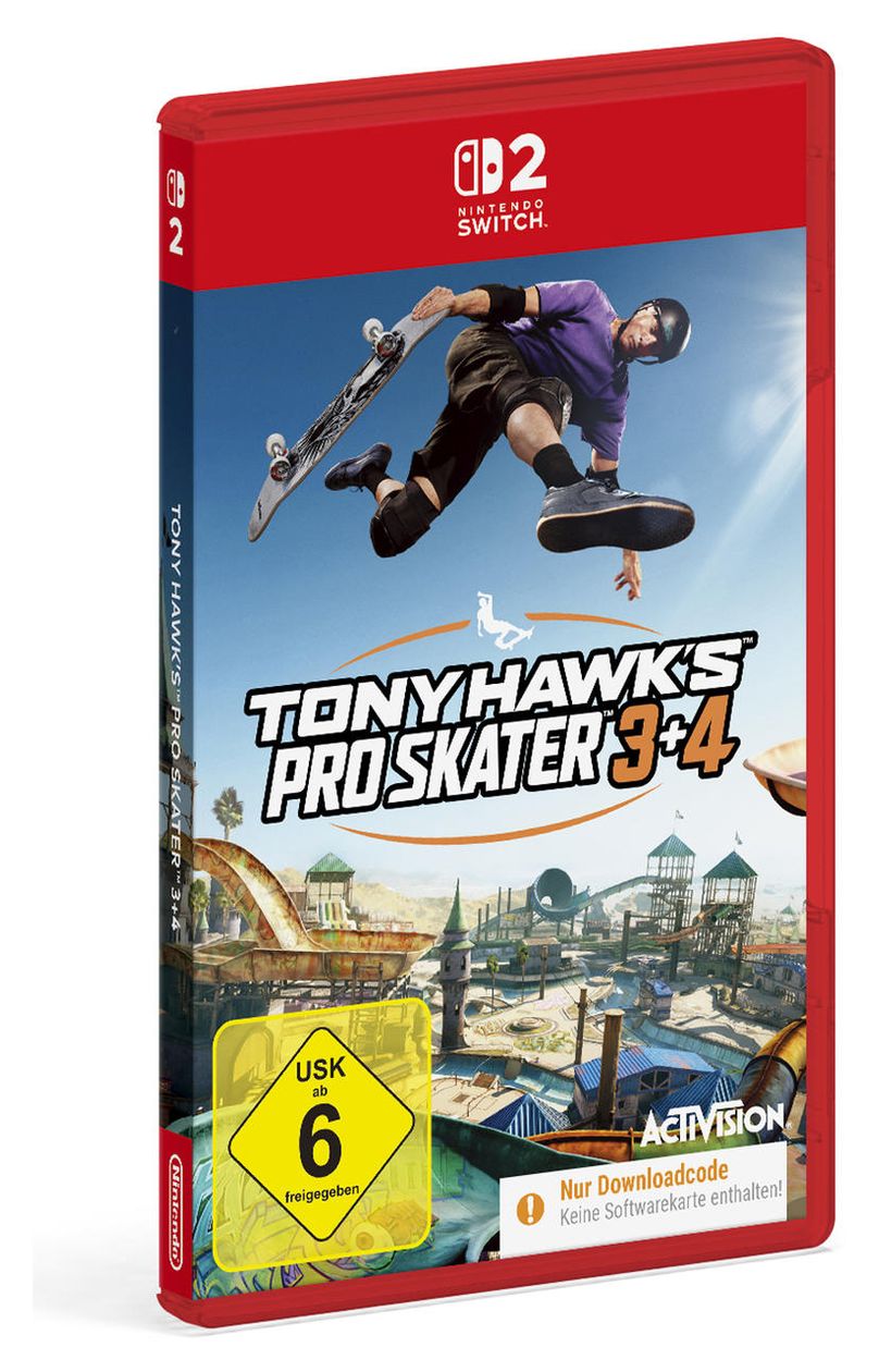 Tony Hawk's Pro Skater 3+4 (Code in a Box) (Nintendo Switch 2) 
