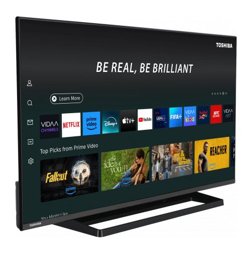 24WV3E63DA LED 61 cm (24 Zoll) Fernseher HD-ready VESA 75 x 75 mm 