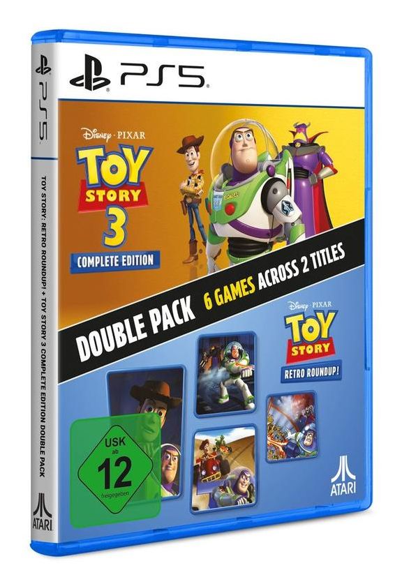 Toy Story 3 Complete + Retro Roundup! (Double Pack) (PlayStation 5) 