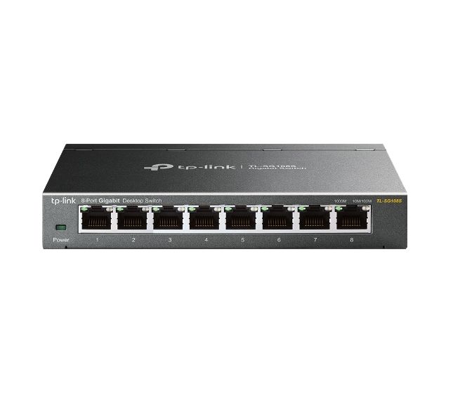 8-Port 10/100/1000Mbit/s Desktop-Switch 