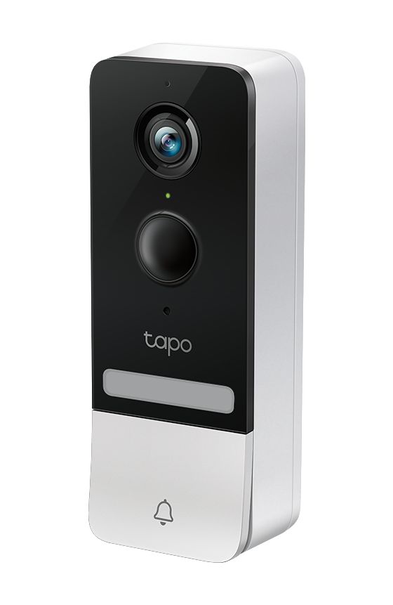 Tapo D230S1 Smart Battery Video Doorbell  Wlan  (Schwarz, Weiß) 
