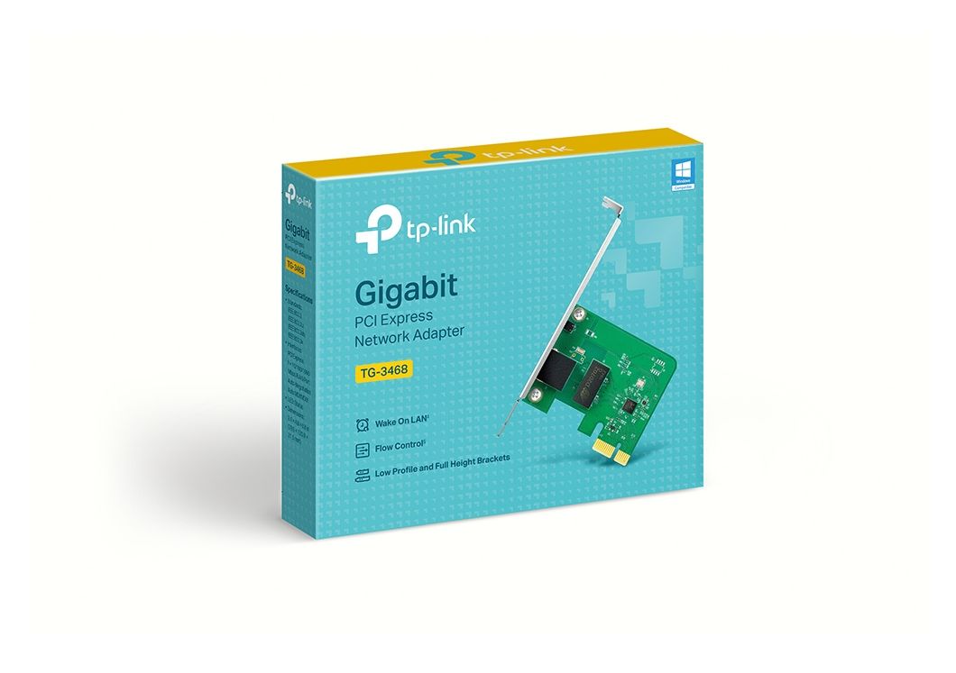 TG-3468 Gigabit-PCI-Express-Netzwerkadapter 2000 Mbit/s 2000 Mbit/s 