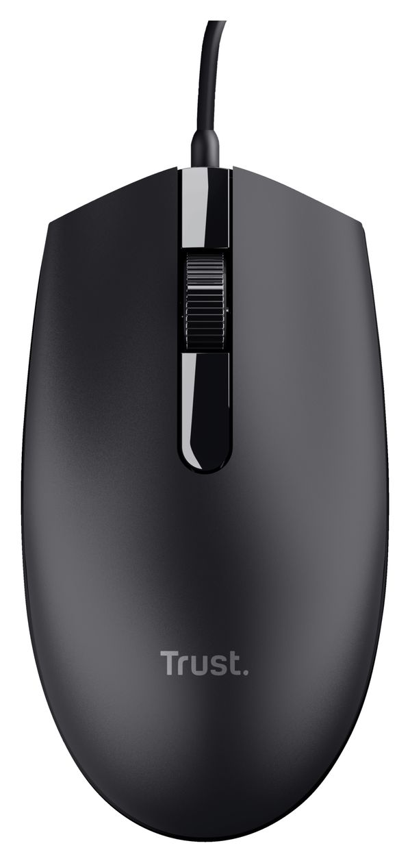 Basi 1200 DPI Büro Maus Optisch  (Schwarz) 