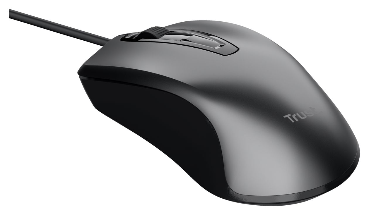 Carve 1200 DPI Büro Maus Optisch  (Schwarz) 