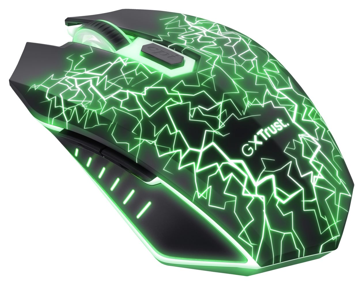 GXT 107 Izza 2000 DPI Gaming Maus Optisch  (Schwarz) 