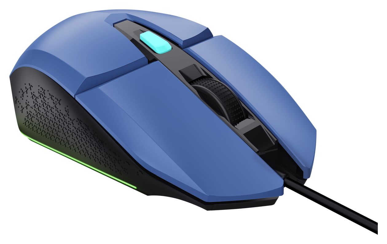 GXT 109B Felox 6400 DPI Gaming Maus  (Blau) 