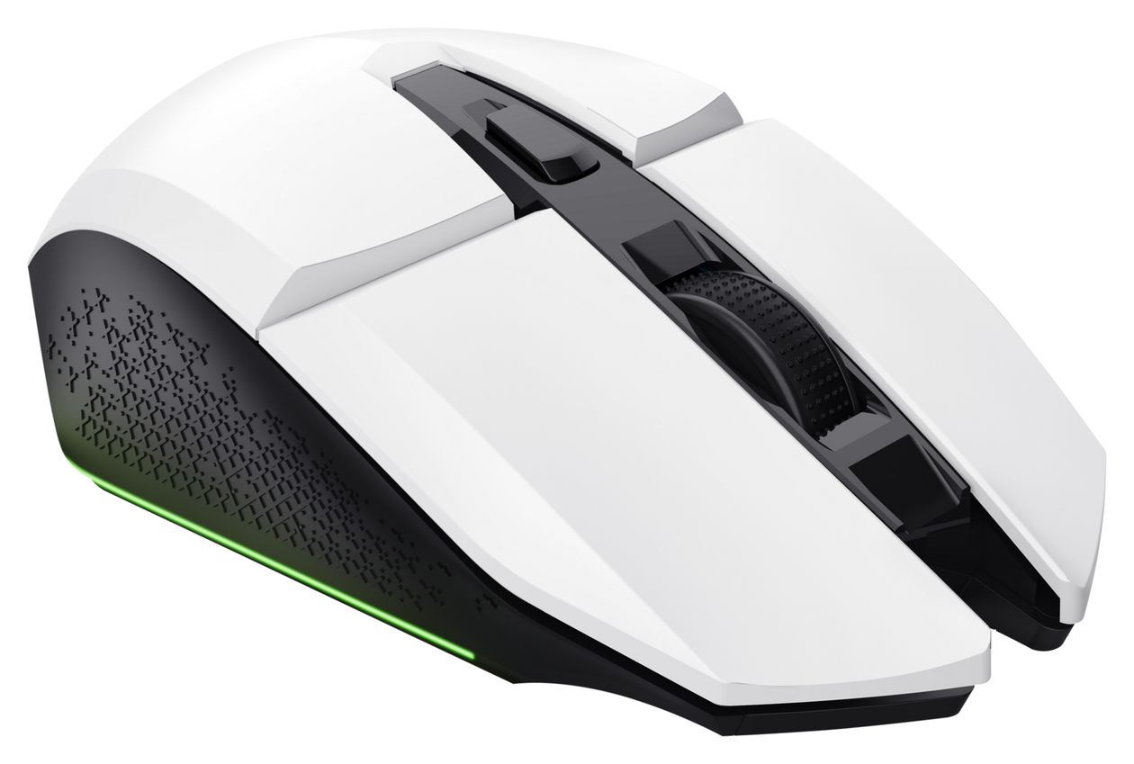GXT 110 Felox 4800 DPI Gaming Maus Optisch  (Weiß) 