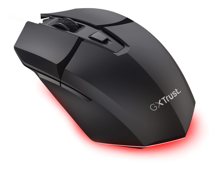 GXT 122 Felox+ 12000 DPI Gaming Maus Optisch  (Schwarz) 