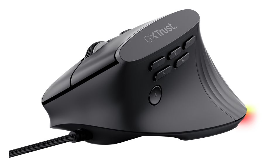 GXT 145 Rexxa 12800 DPI Gaming Maus  (Schwarz) 