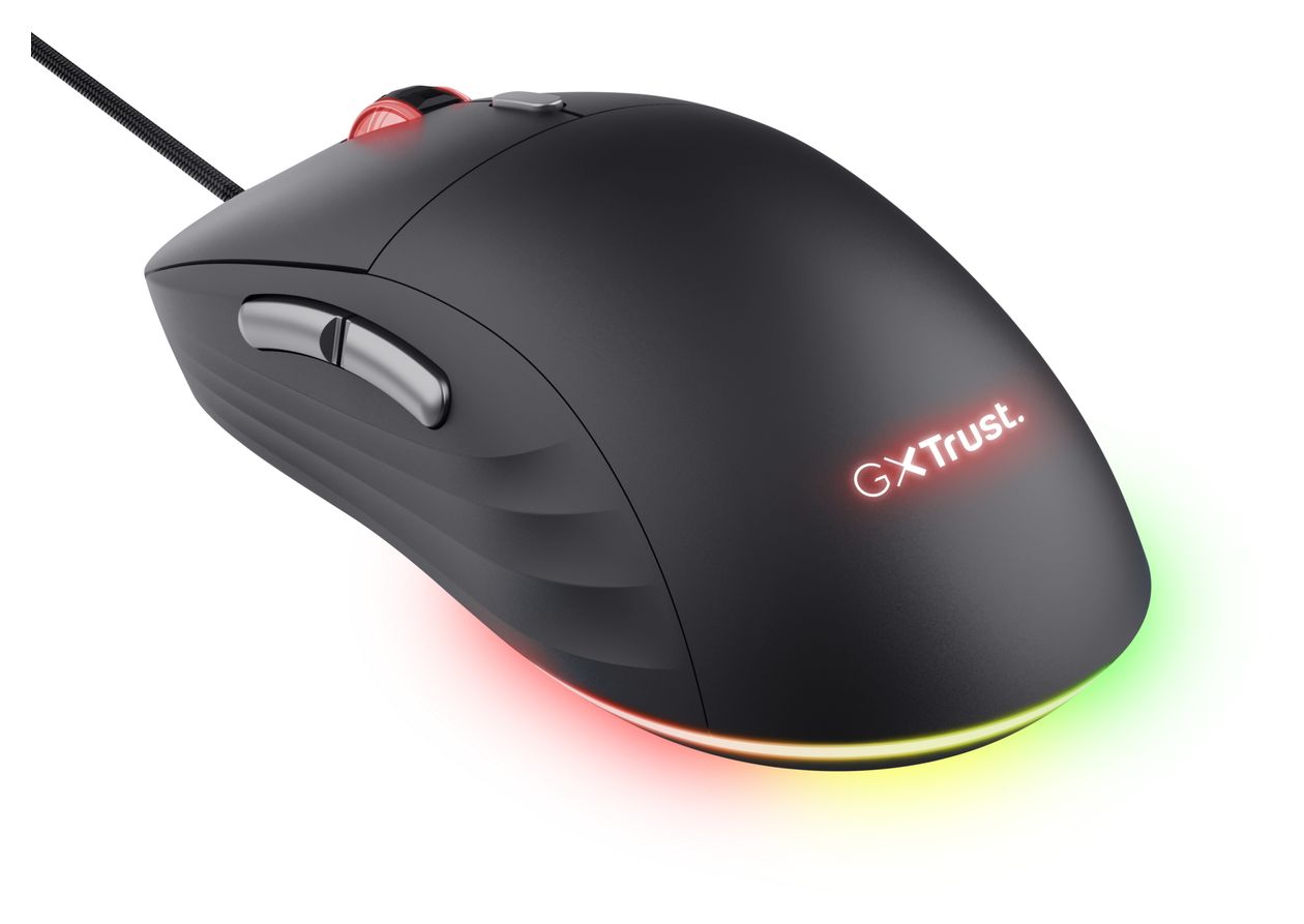 GXT 925 Redex II 10000 DPI Gaming Maus Laser  (Schwarz) 