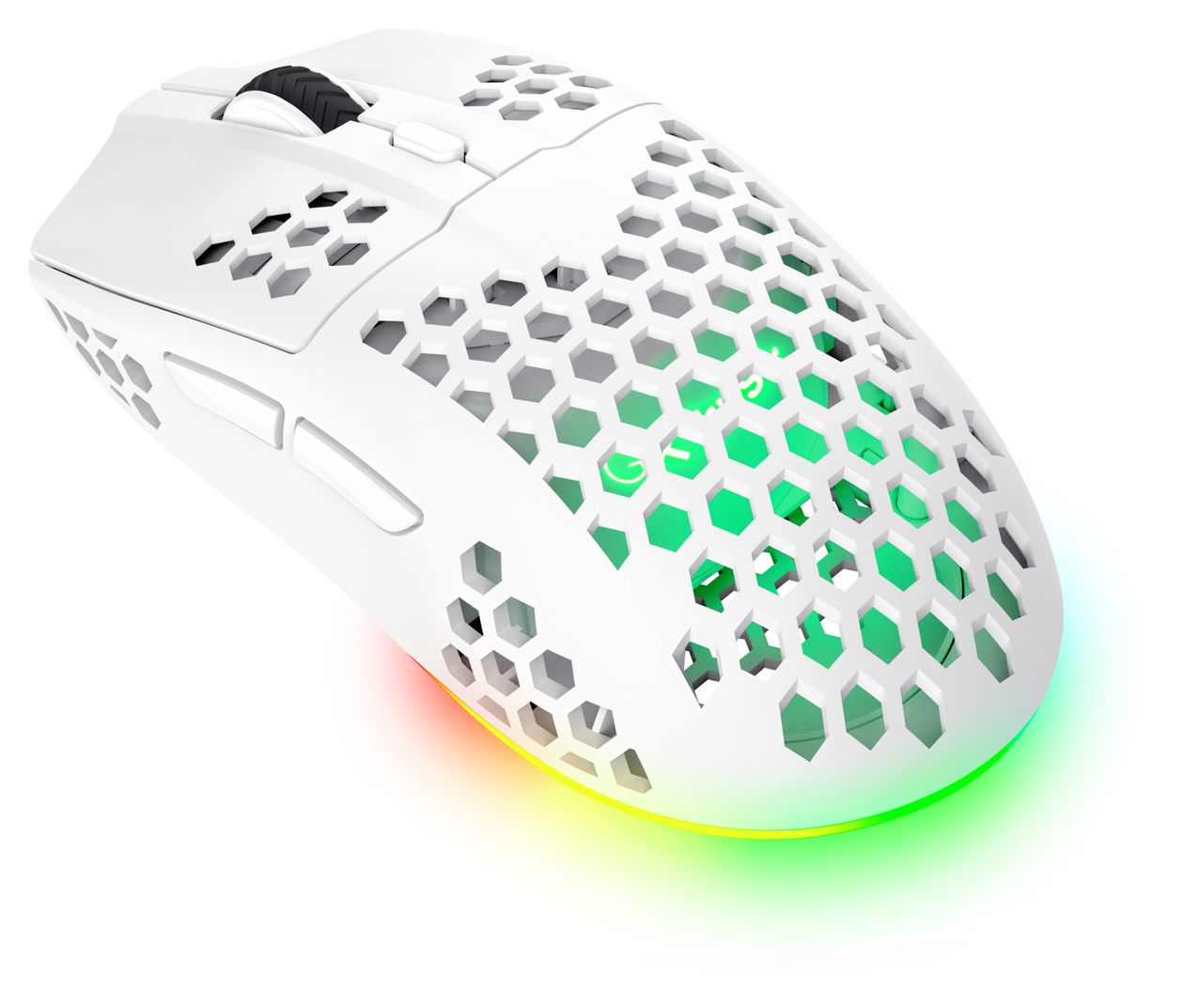 GXT 929 Helox 4800 DPI Gaming Maus Optisch  (Weiß) 