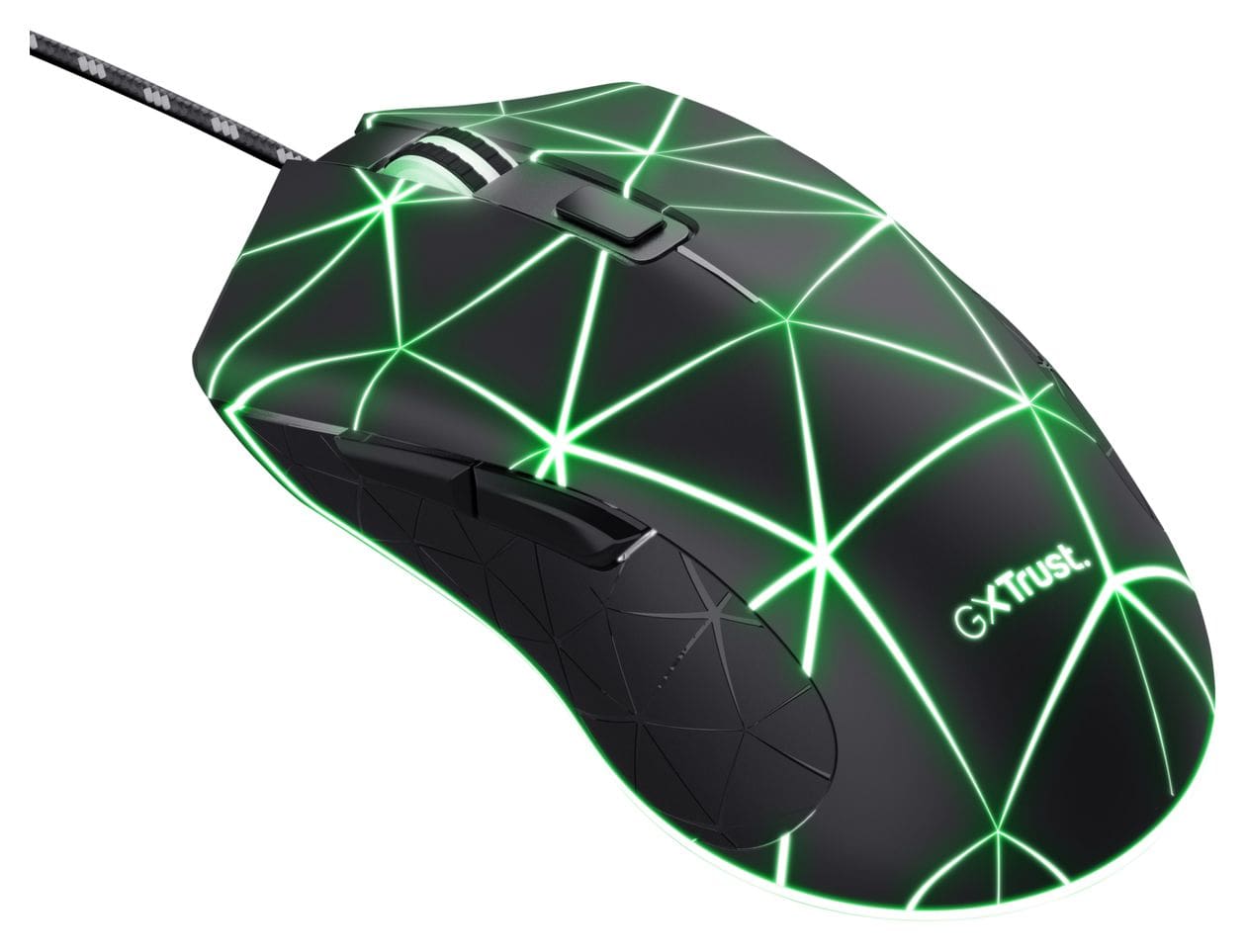 GXT133 Locx 4000 DPI Gaming Maus Optisch  (Schwarz) 