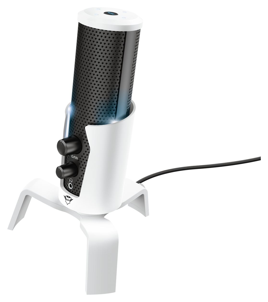 GXT258 Fyru Kabelgebunden 48 kHz USB  (Schwarz, Weiß) 