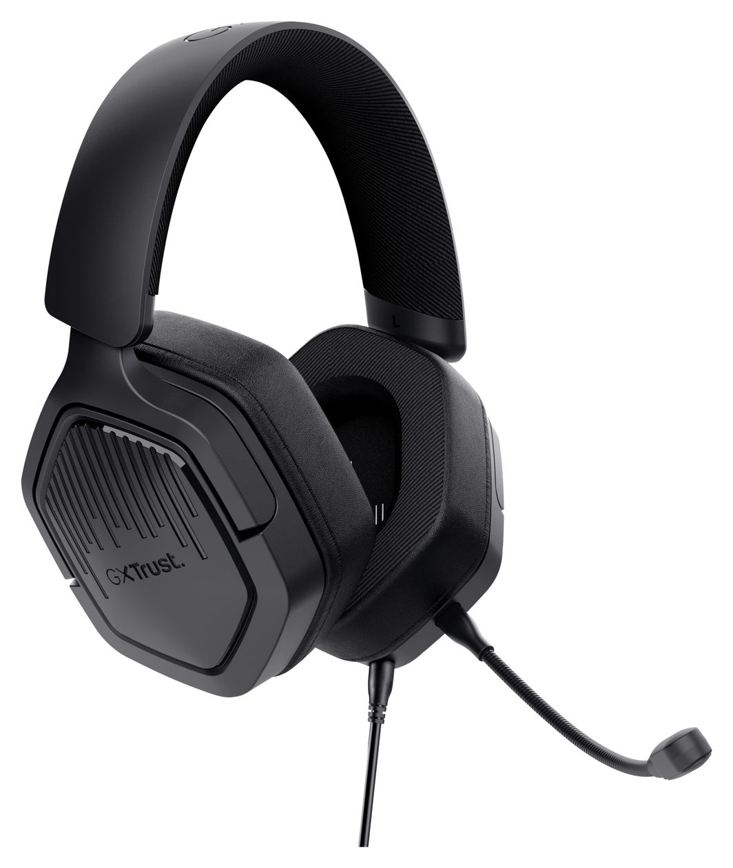 GXT492 Carus Over Ear Kopfhörer Kabelgebunden  (Schwarz) 