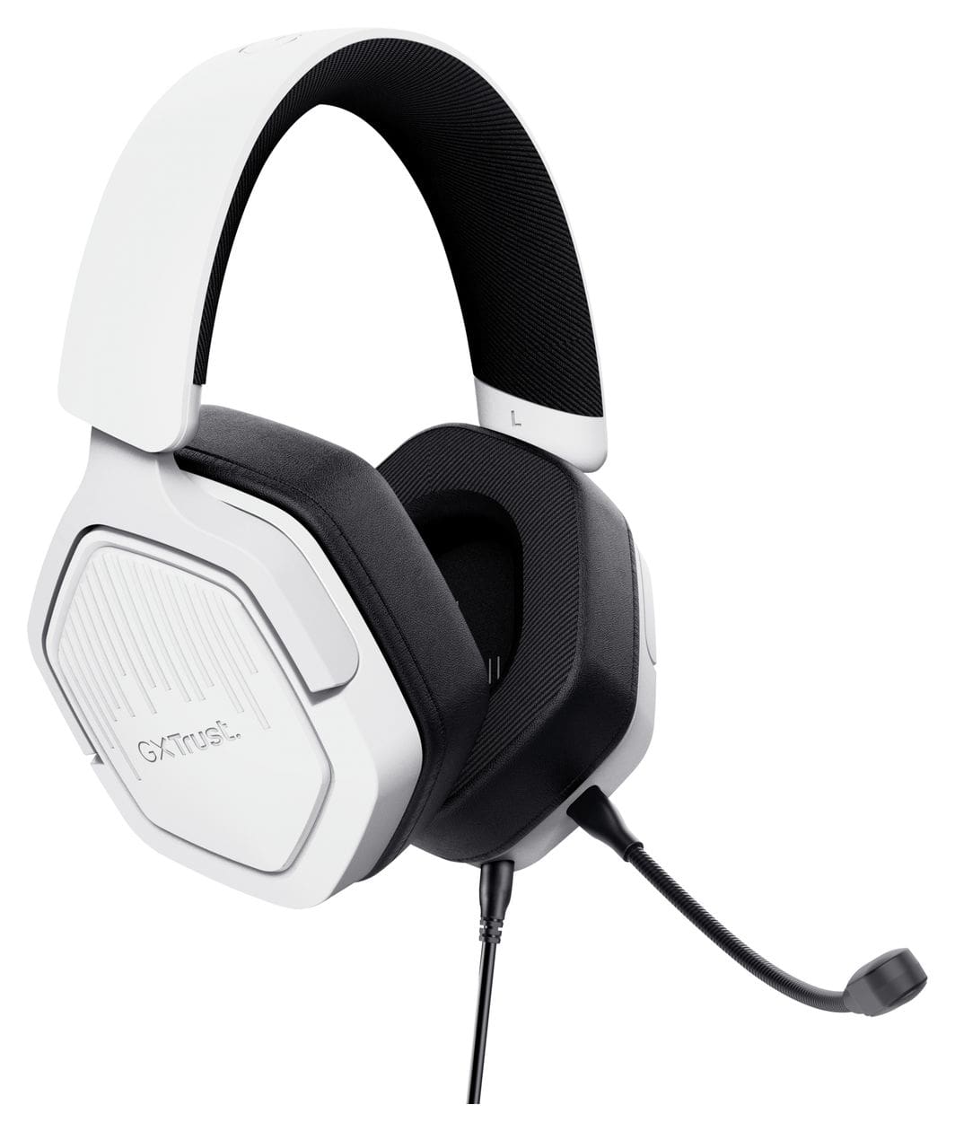 GXT492 Carus Over Ear Kopfhörer Kabelgebunden  (Weiß) 