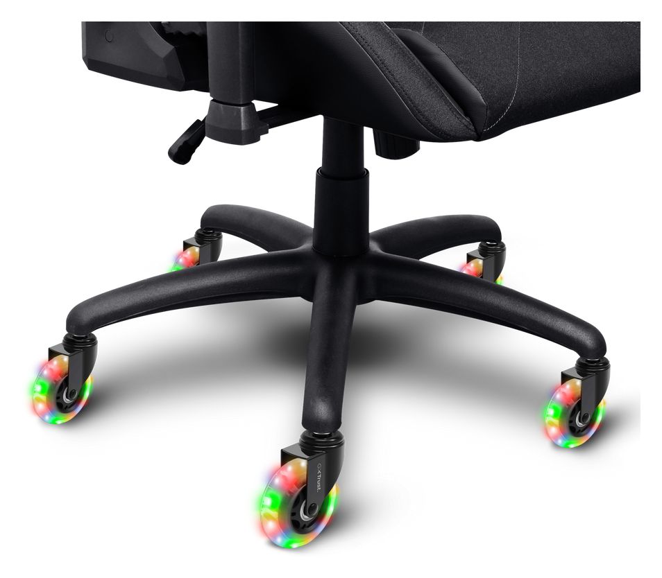 GXT701 Gel Rollen für Gaming-Stuhl Nachlaufrad  (Schwarz) 