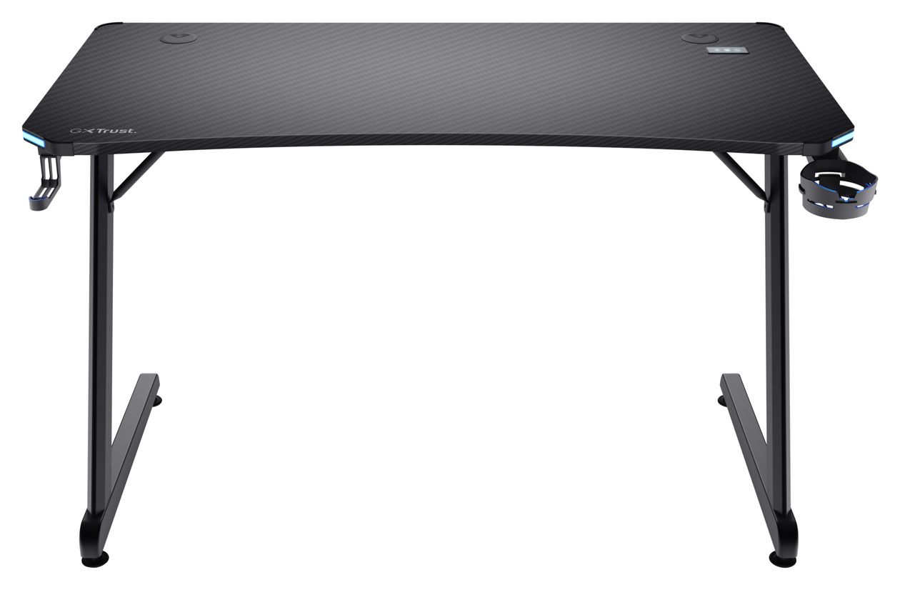 GXT709 Luminus RGB Gamingtisch bis 150 kg  (Schwarz) 