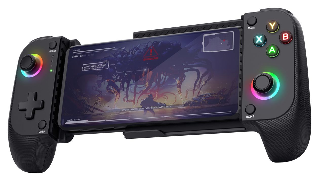 GXT735 Mylox Analog / Digital Gamepad für Android, iOS  (Schwarz) 
