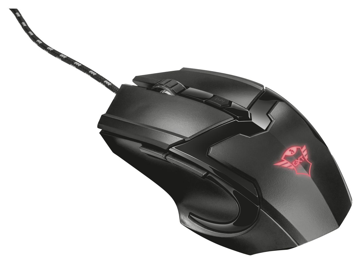 GXT784 Over Ear Kopfhörer Kabelgebunden  (Schwarz, Rot) 