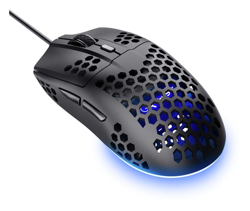 GXT928 Helox 6400 DPI Gaming Maus Optisch  (Schwarz) 